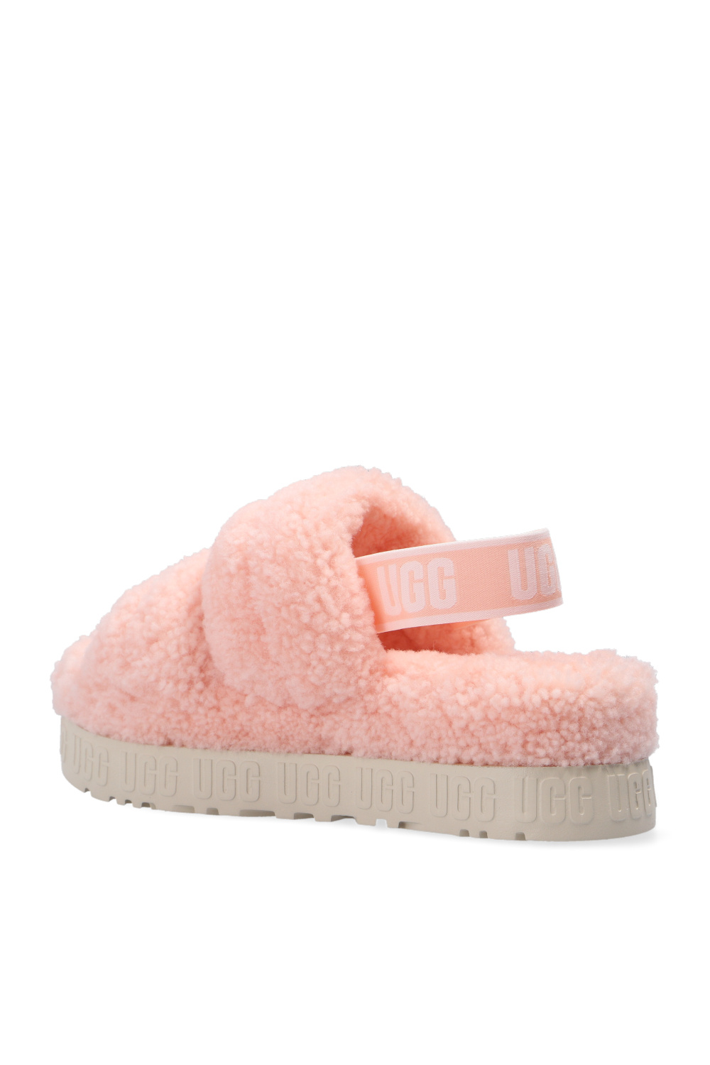 Fur on sale sandals ugg